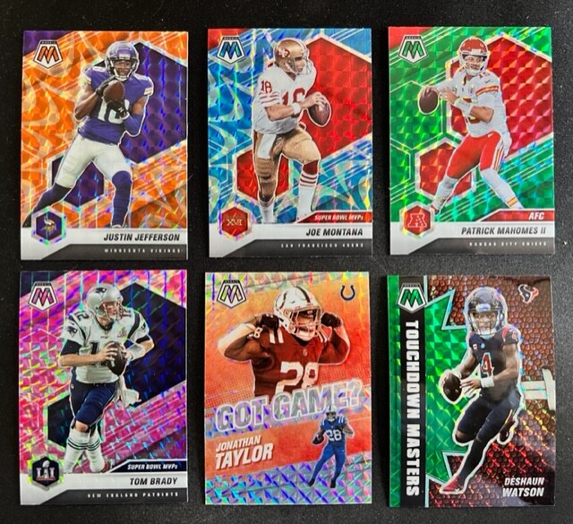 Купить 2021 Panini Mosaic Football INSERTS & PARALLEL на Аукцион из