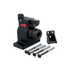 Bodentürstopper Anschlagsschutz Türfeststeller Schwarz Aluguss Türstopper robust