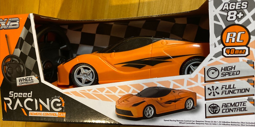 X/B Speed Racing remote control car, Orange color, BRAND NEW