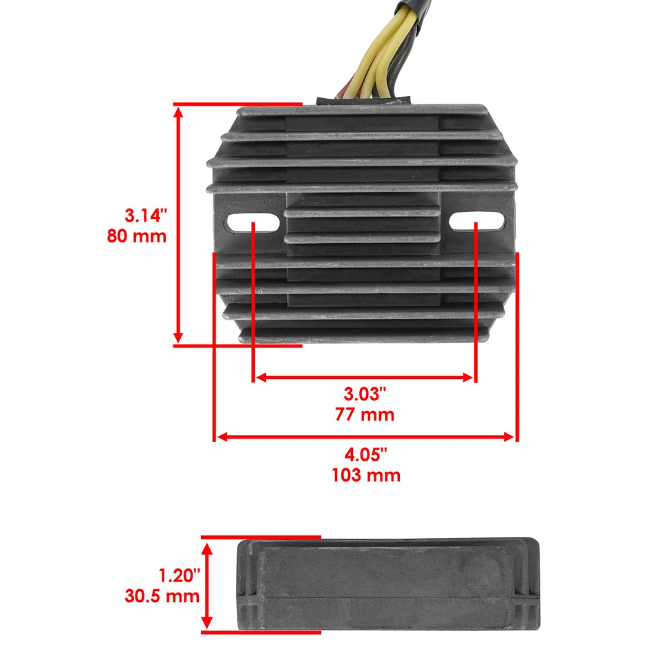 Regulator Rectifier for Triumph Daytona 675 / 675 R 2006-2013 / T1304040 - Image 2 of 4