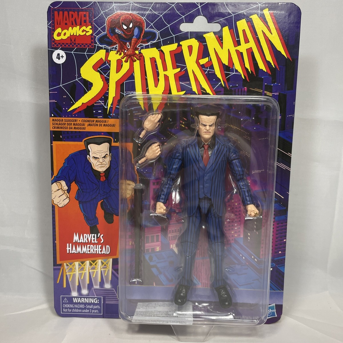 マーベルレジェンド ハンマーヘッド Marvel Legends Series Spider-Man 6-inch Marvel's Hammerhead Action