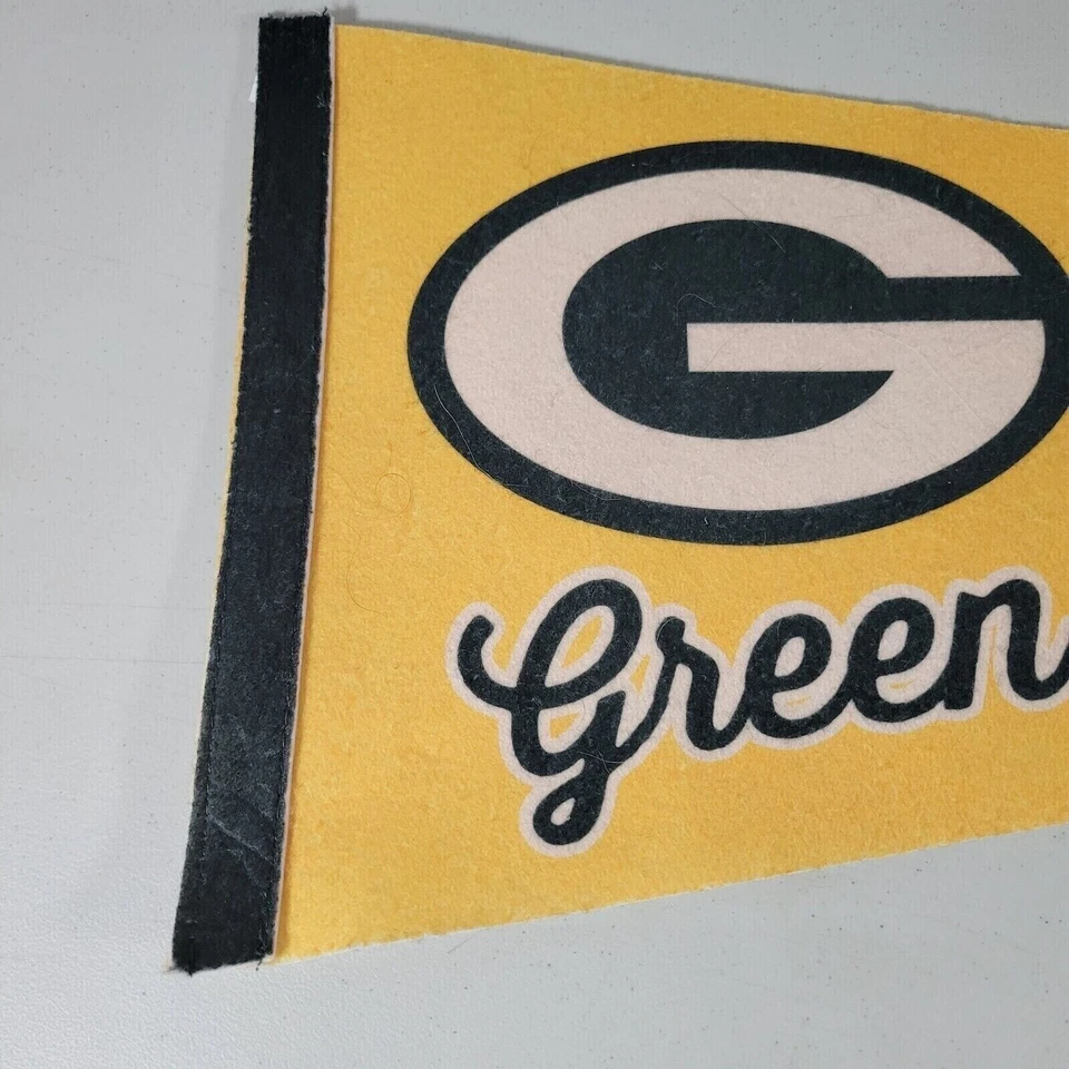Banderín Green Bay Packers 24" NFL Ticketmaster Team Lambeau Field Giveaway Foto 3 de 4