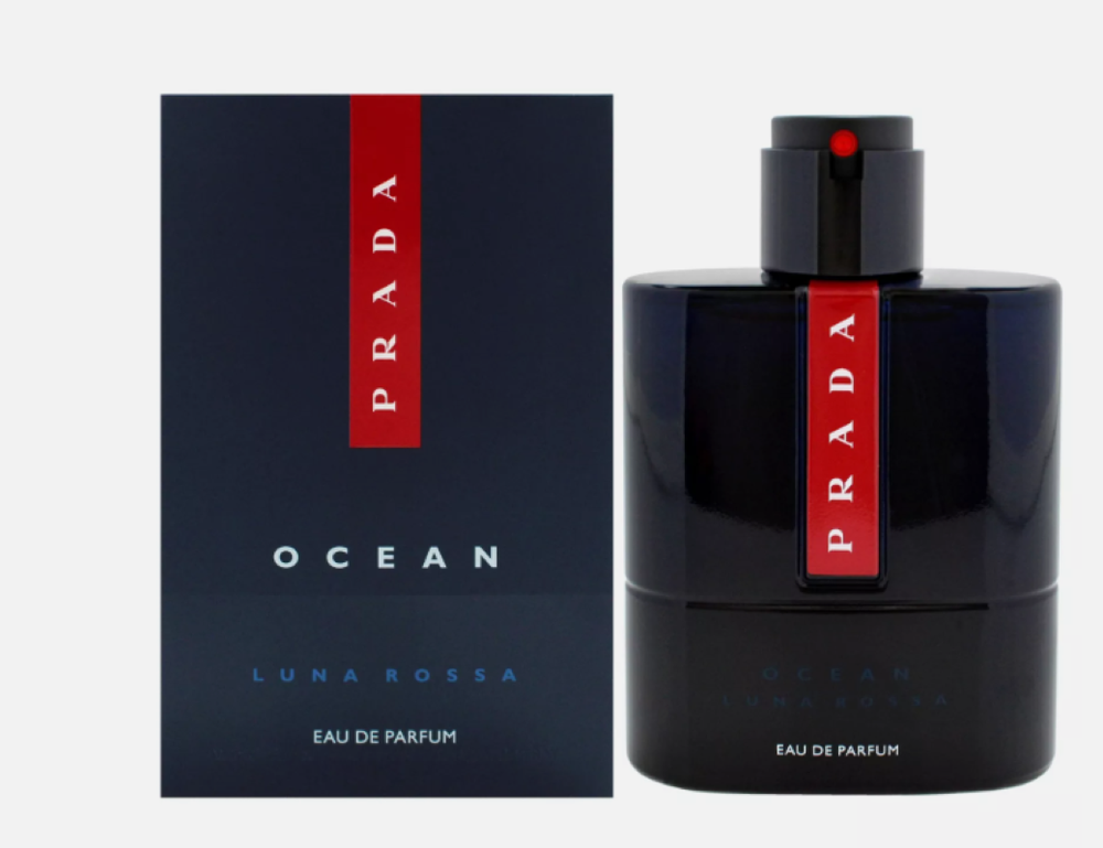 Prada Luna Rossa Ocean by Prada Eau De Parfum Spray 3.4 oz Men Spray