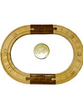 13pc Gold Track  Adapter Set Rare Thomas  Friends Wooden Railway Loose NEW