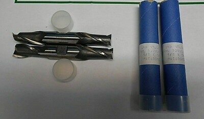 Niagara 5/8'' x 5/8'' x 4-1/2'' 2FL HSS Double End Mill Qty 2 Macedonia N28203
