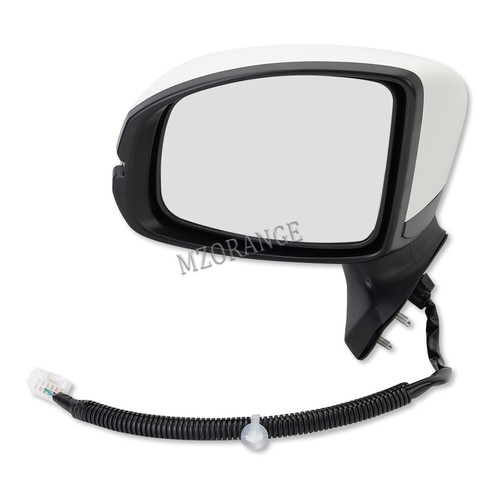 Side Mirror For 2015-2019 Honda Fit/ Jazz Power Glass Turn Signal 5 wires Driver - Foto 6 di 13