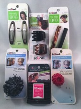 ASSORTED SCUNCI HAIR ACCESSORIES- See Photos For Exact Items.