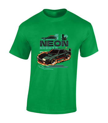Neon Nights Supercar Racing Car Design Classic Unisex T-Shirt