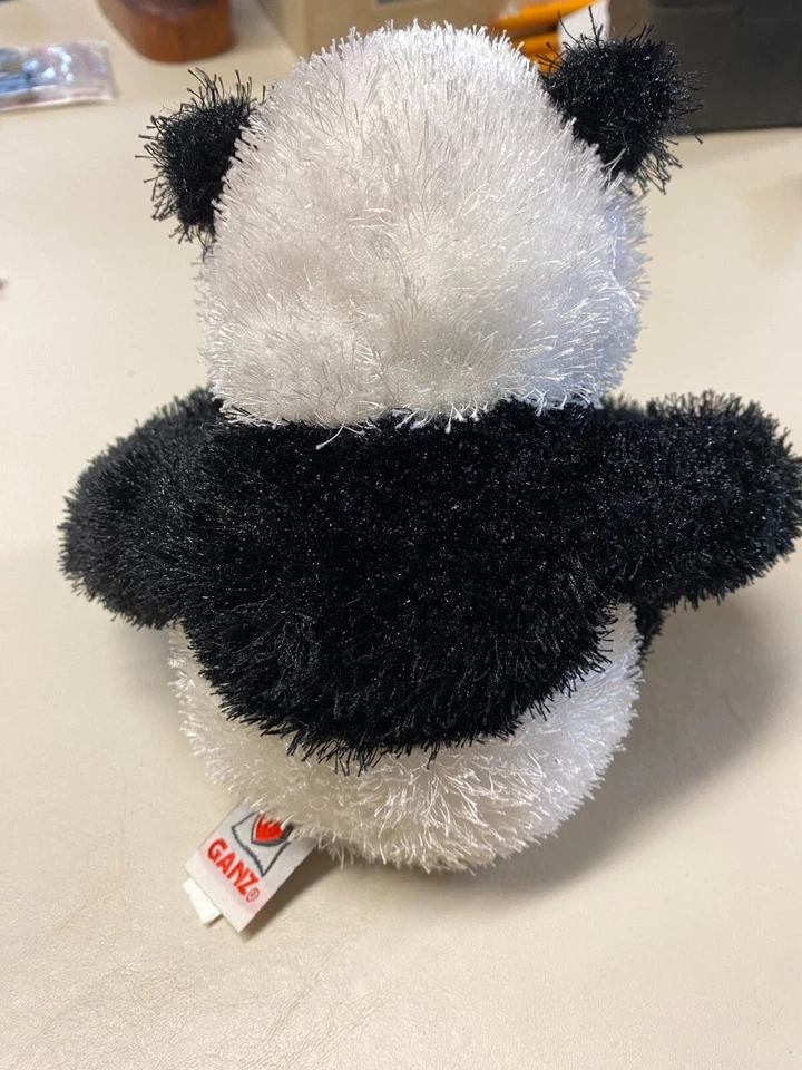Ganz Webkinz Signature Panda Bear Plush No Code 7” - Image 4 of 4
