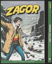 ZAGOR 69 TRAGEDIA SULLE NEVI - REPUBBLICA "PERFETTO"
