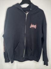 Men&rsquo;s XL? Reno Nevada Harley Davidson Black Hooded Zip Jacket Read Description