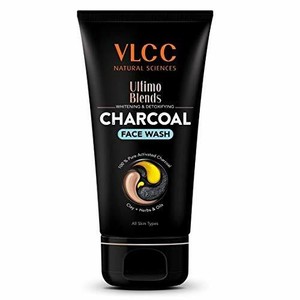 charcoal face wash vlcc