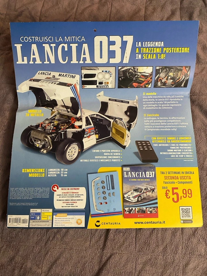 Lancia 037  Scala 1:8 - Immagine 4 di 4