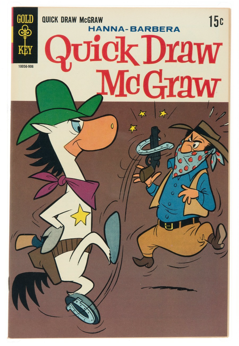 🔥Quick Draw McGraw #15 File Copy CGC NM/MT 9.8 (Dell/Gold Key