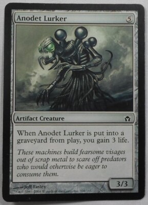 MAGIC THE GATHERING MTG 2004 FIFTH DAWN ANODET LURKER ARTIFACT CARD