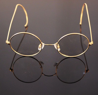 large round wire frame glasses