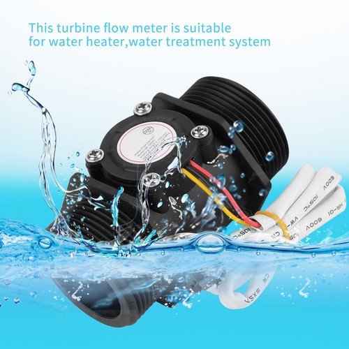 DN40 Turbine Durchflussmesser 1,5-Zoll Wasser Durchflusssensor Flowmeter Sensor