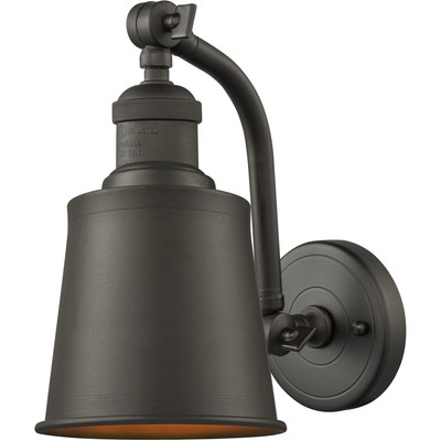 Innovations Lighting 515-1W-OB-M9-OB-LED Franklin Restoration Addison