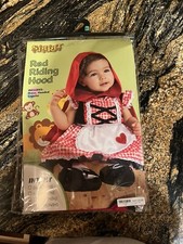 Red Ridinghood Costume Halloween 12M, 18M, 2T