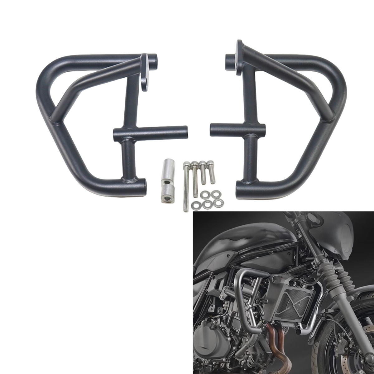 WARFEL エンジンガード ハイウェイクラッシュバー に適合する