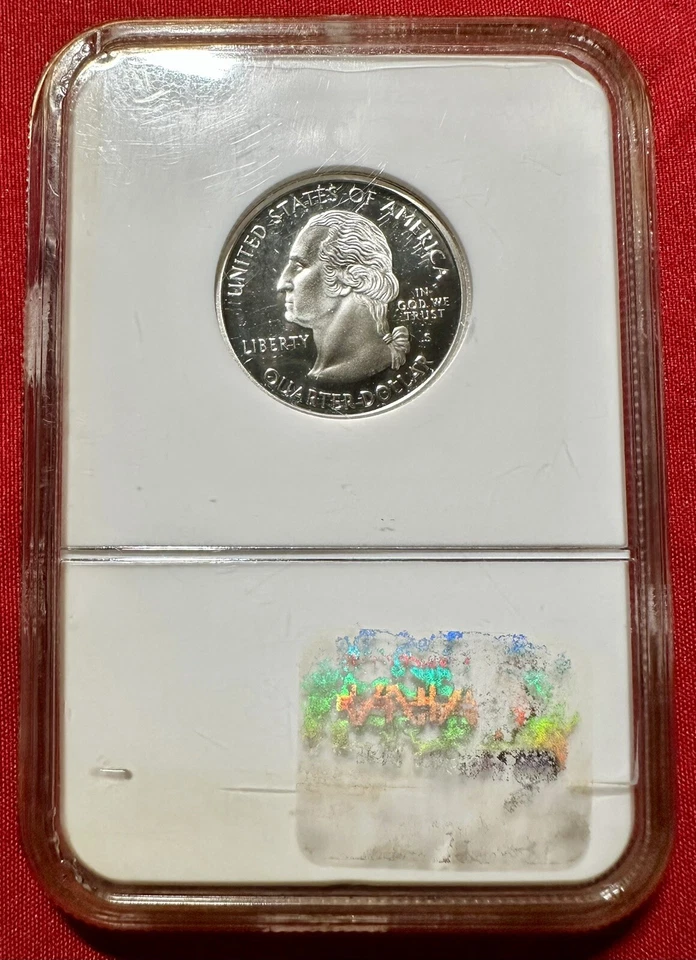 2001 S SILVER 25 Cent North Carolina Quarter PF 69 Ultra Cameo NGC Certified - Image 2 of 2
