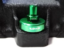 VMS RACING BILLET ALUMINUM GREEN B16 B18 VALVE COVER WASHER SEAL BOLT NUT KIT