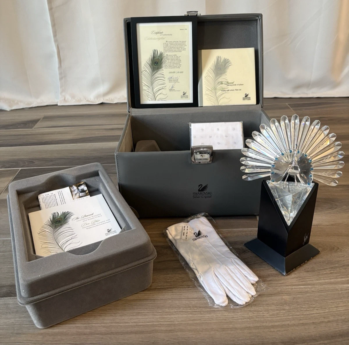 swarovski peacock products for sale | eBay