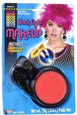 80's Punk Neon Orange Costume Makeup One Size