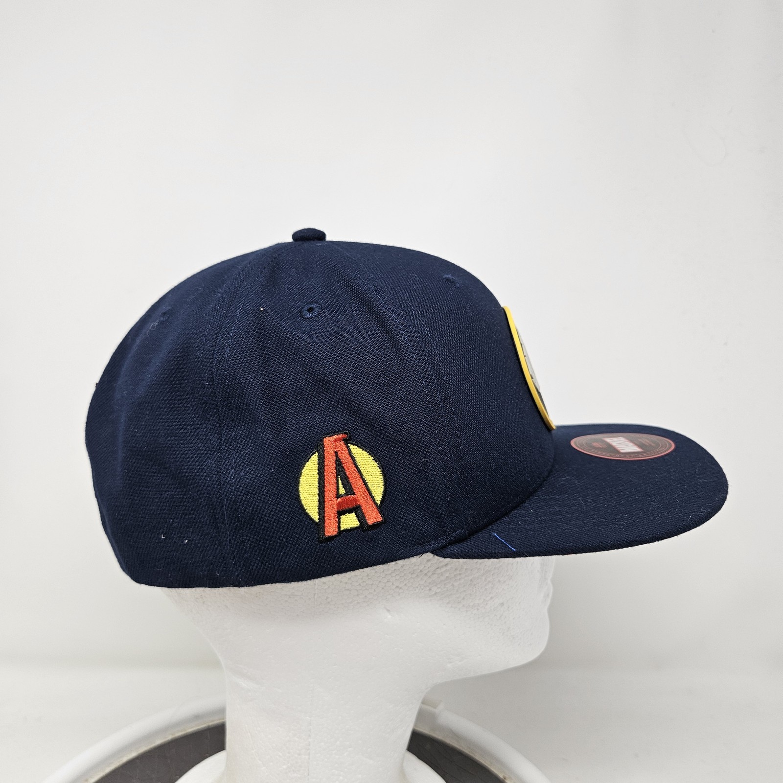 Marvel Hat Cap Snap Back Thor Hammer Patch Comic … - image 3