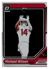 2024 DONRUSS OPTIC #3 MICHAEL WILSON ARIZONA CARDINALS FOOTBALL