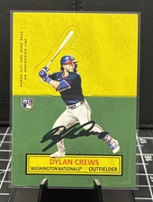 2025 Topps Archives Dylan Crews RC Stand-Up Insert #64SU-4 Nationals