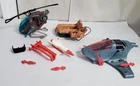 D-855 VINTAGE 1980/90'S G.I. JOE VEHICLES-COBRA SEA RAY, LOCUST HELICOPTER, +!