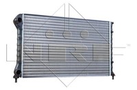 MotorküHler WasserküHler NRF 53627 FüR Doblo Fiat Aluminium GroßRaumlimousine Up