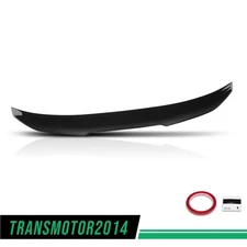 Trunk Spoiler Wing Fit For 17-23 BMW G30 G38 5 Series F90 PSM Style Gloss Black