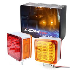 Double-faced Led Pedestal Truck And Trailer Lights For Turn Signal Side Markers Double-faced Led Pedestal Truck And Trailer Lights For Turn Signal Side Markers