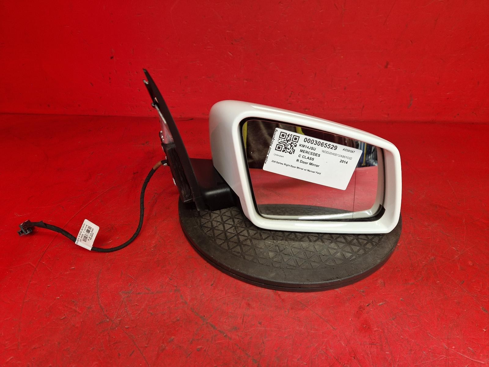 MERCEDES C-CLASS DOOR MIRROR DRIVERS SIDE OFFSIDE RH WING 2014 4 DOOR SALOON