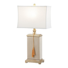 Safavieh Lighting Collection Amiliana Cream Tassel 30-Inch Bedroom Living Room