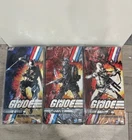 ThreeZero G.I. Joe Storm Shadow, Snake Eyes & Firefly  1/6th Action Figures