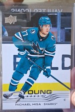 2025-26 Upper Deck Series 2 - Young Guns Michael Misa, Sam Dickinson  #487 (RC)