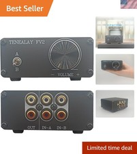 HiFi RCA Passive Preamp with Precision Volume...