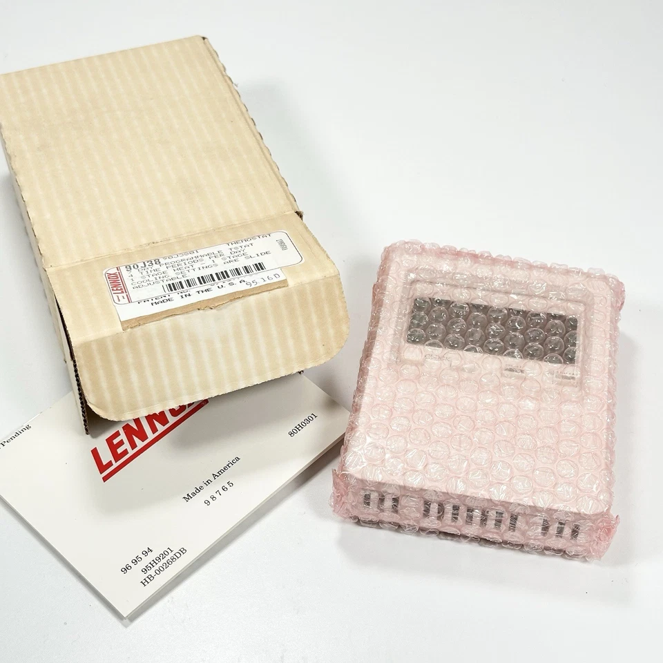 LENNOX Heatcraft Program Thermostat  Heat Pump Furnace Innovator 90J38 L211407CC - Image 2 of 4