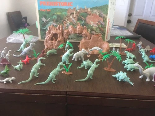 Marx Prehistoric playset