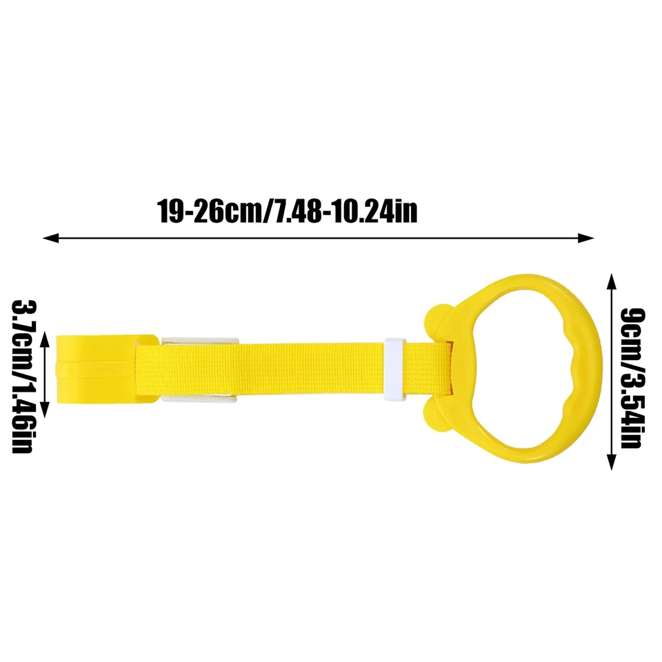 2 Piezas Anillos Pull Up para Cuna de Bebé - Ejercicio para Caminar Bebé Foto 2 de 4