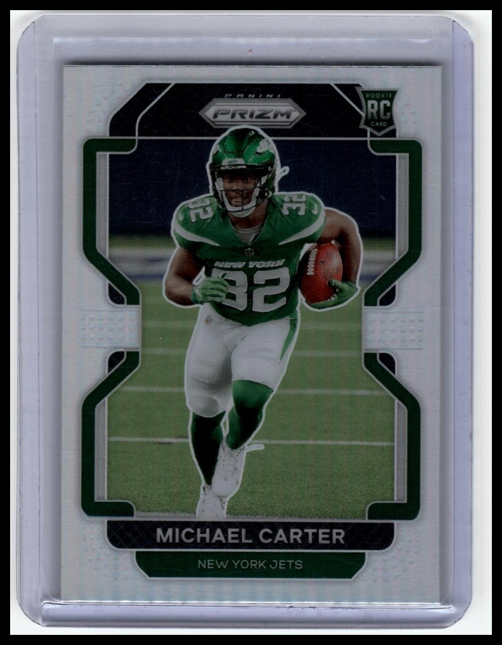 2021 Panini Prizm #346 Elijah Moore Silver
