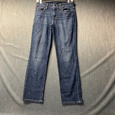 Lucky Brand Women's Ankle Jeans Size 6 /28 Blue SWEET Mid Rise Straight Denim