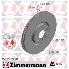 2x Bremsscheibe vorne für BMW X1 U11 id73626