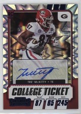 2021 Panini Contenders Draft Picks College Ticket 20/39 Tre' McKitty Auto 0dp1