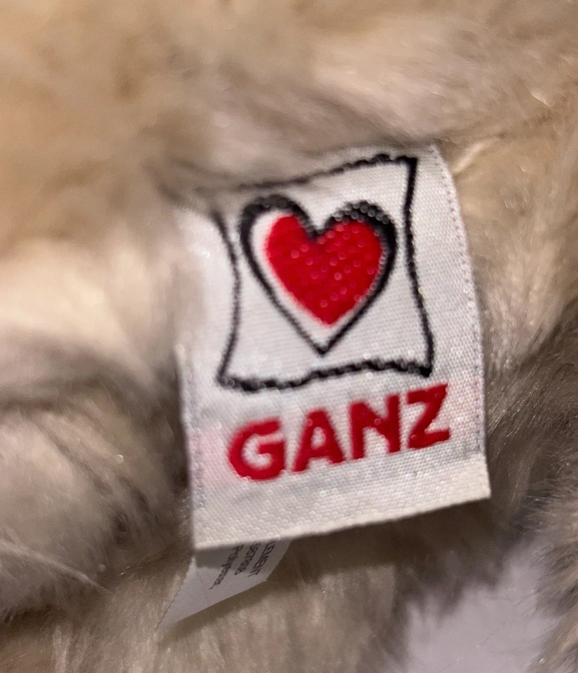 RARE GANZ WEBKINZ Signature Timber Wolf Husky Plush Stuffed Animal WKS1008 AB - Image 4 of 4