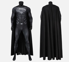Superman Costume Clark Kent Justice League Cosplay Black Suit J19045BA