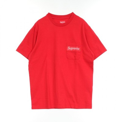 シュプリーム メッシュ Tシャツ Supreme Mesh Stripe Pocket T-shirt